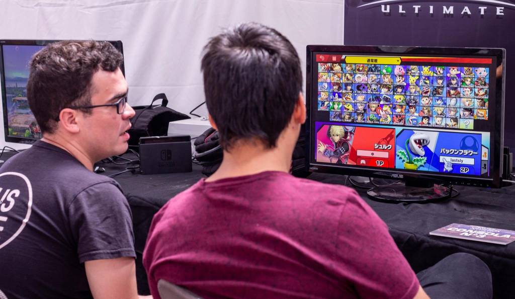 Jugadores en accion